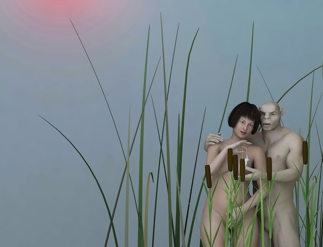 Se respira en el jardín como en el bosque (recorte) © Olga Fedorova